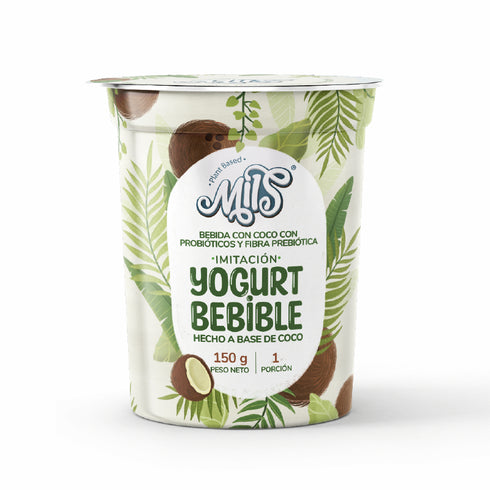 YOGURT A BASE DE COCO MILS 150G NATURAL